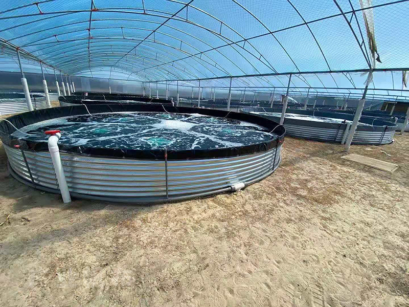 鍍鋅板養殖帆布魚池